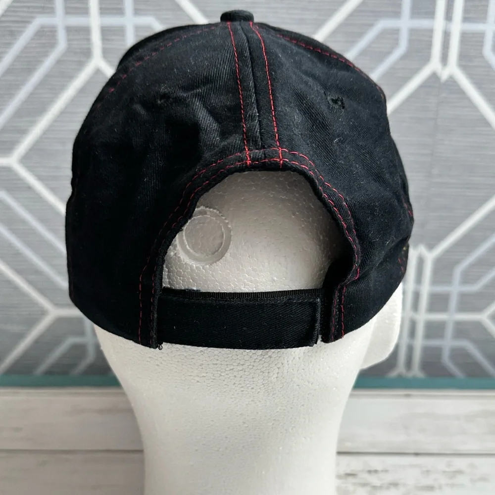 Vintage‎ Dale Earnhardt 3 Hat Cap Youth Velcro Chase Nascar Black One Size